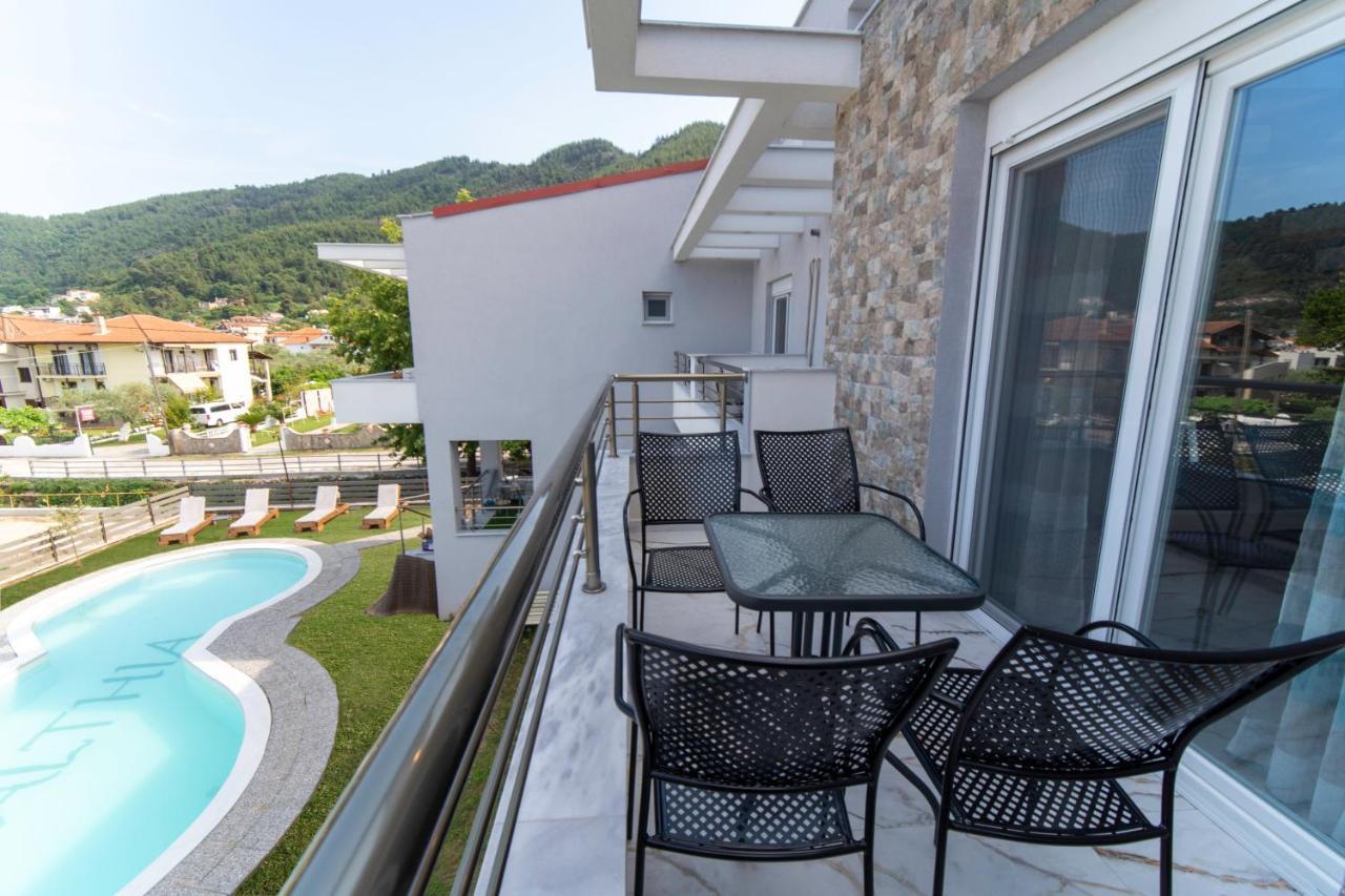 Amalthia Hotell Skala Potamia  Exteriör bild